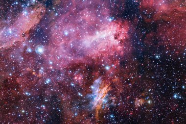 Sonsuz evrenin harikası. Bilim kurgu duvar kağıdı. Bu görüntünün elementleri NASA tarafından desteklenmektedir.