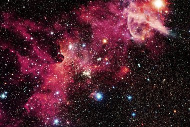 Uzay boşluğu. Bilim kurgu evreni. Bu görüntünün elementleri NASA tarafından desteklenmektedir