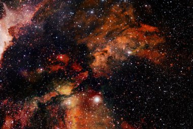 Dış uzay, kozmik manzara. Nebula. Bu görüntünün elementleri NASA tarafından desteklenmektedir.