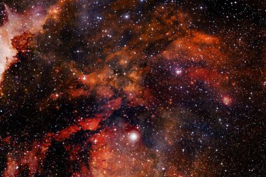 Uzay boşluğu. Bilim kurgu evreni. Bu görüntünün elementleri NASA tarafından desteklenmektedir