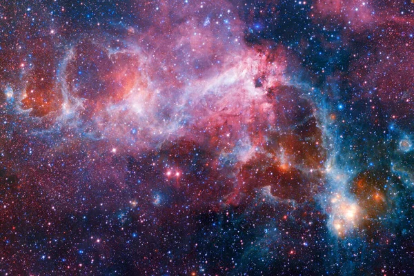 Végtelen Univerzum Csillagokkal Galaxisokkal Űrben Kozmosz Művészet Kép Elemeit Nasa — Stock Fotó