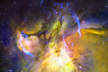 Sonsuz evrenin harikası. Bilim kurgu duvar kağıdı. Bu görüntünün elementleri NASA tarafından desteklenmektedir.