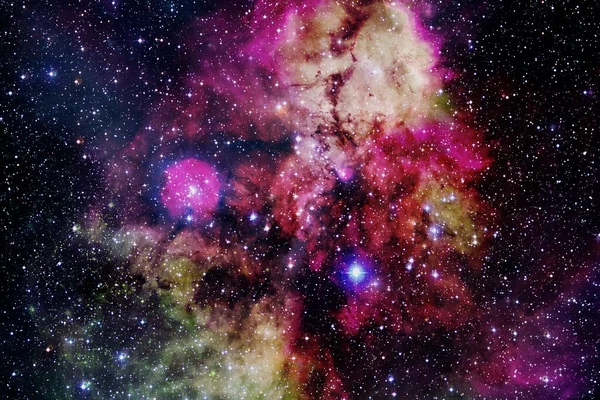 Külső Űrművészet Csillagmező Király Csillagködök Kép Elemeit Nasa Bocsátotta Rendelkezésre — Stock Fotó