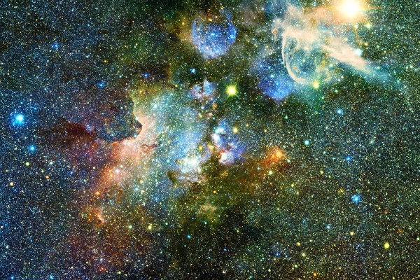 Arte Espaço Exterior Starfield Incrível Nebulosa Elementos Desta Imagem Fornecidos — Fotografia de Stock