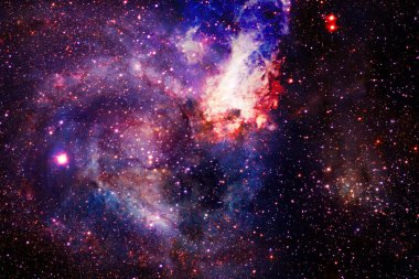 Sonsuz evrenin harikası. Bilim kurgu duvar kağıdı. Bu görüntünün elementleri NASA tarafından desteklenmektedir.