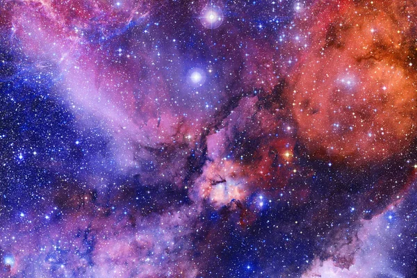 Hermosa Galaxia Algún Lugar Del Espacio Profundo Papel Pintado Cósmico — Foto de Stock