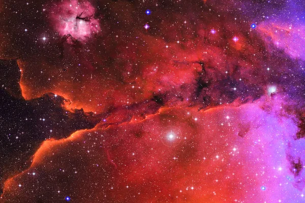 Nebuloasa Grup Stele Spaţiu Arta Science Fiction Elemente Ale Acestei — Fotografie, imagine de stoc