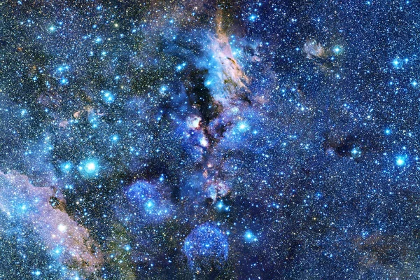 Outer Space Cosmic Landscape Nebula Elements Image Furnished Nasa — Stock Photo, Image