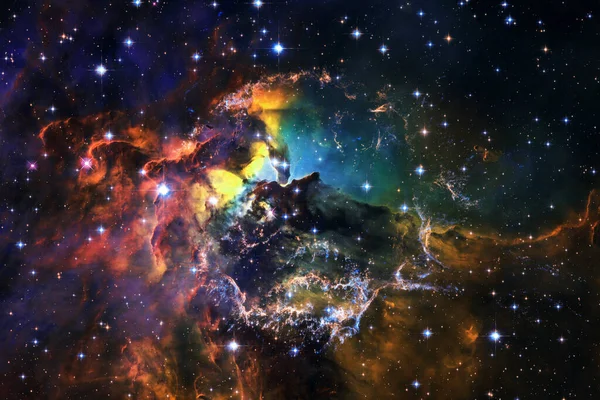 Vesmírné Umění Starfield Úžasné Mlhoviny Prvky Tohoto Snímku Poskytla Nasa — Stock fotografie