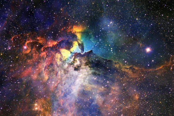 Espaço Exterior Paisagem Cósmica Nebulosa Elementos Desta Imagem Fornecidos Pela — Fotografia de Stock