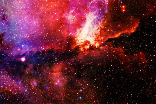 Yttre Rymdkonst Stjärnfält Fantastiska Nebulosor Delar Denna Bild Tillhandahålls Nasa — Stockfoto