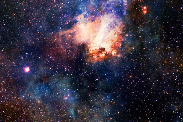 Nebulosa Stjärnhopar Rymden Science Fiction Konst Delar Denna Bild Tillhandahålls — Stockfoto