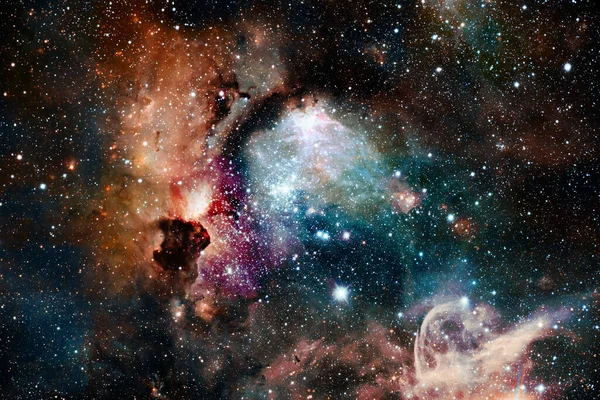 Чудовий Безкінечний Космос Науково Фантастичний Шпалер Елементи Цього Зображення Надані — стокове фото