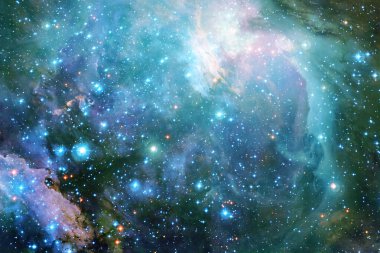 Uzay boşluğu. Bilim kurgu evreni. Bu görüntünün elementleri NASA tarafından desteklenmektedir