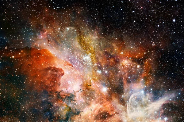 Ändlöst Universum Med Stjärnor Och Galaxer Yttre Rymden Kosmos Konst — Stockfoto