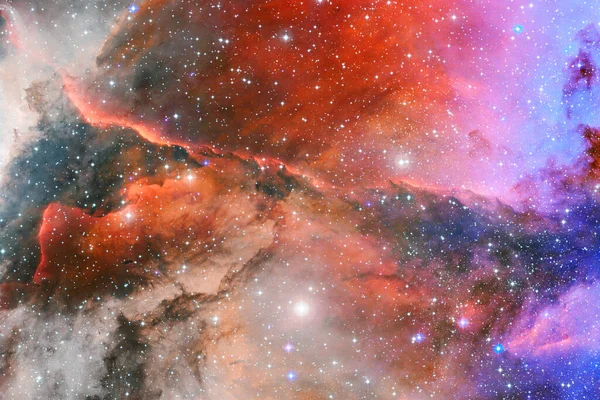 Gyönyörű Galaxis Valahol Űrben Kozmikus Tapéta Kép Elemeit Nasa Bocsátotta — Stock Fotó