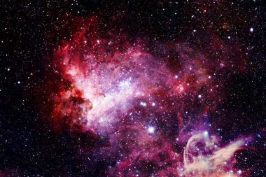 Uzay boşluğu. Bilim kurgu evreni. Bu görüntünün elementleri NASA tarafından desteklenmektedir