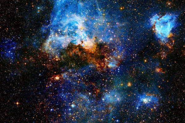 Cosmic landscape. Nebula. Elements of this image furnished by NASA — Stock Photo, Image