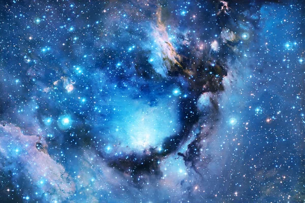 Cosmic landscape. Nebula. Elements of this image furnished by NASA — Stock Photo, Image