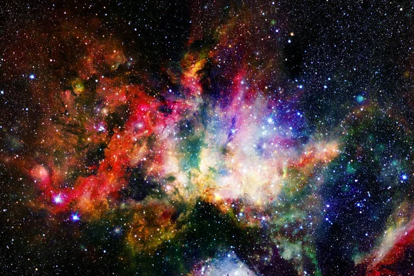 Bella Galassia Qualche Parte Nello Spazio Profondo Carta Parati Cosmica — Foto Stock
