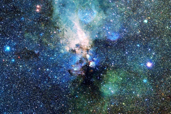 Universo Infinito Con Estrellas Galaxias Espacio Exterior Arte Del Cosmos —  Fotos de Stock