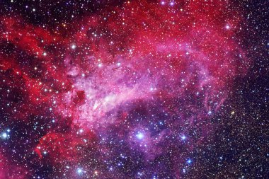 Derin uzay. Fevkalade bilim kurgu canlandırması. Bu görüntünün elementleri NASA tarafından desteklenmektedir.