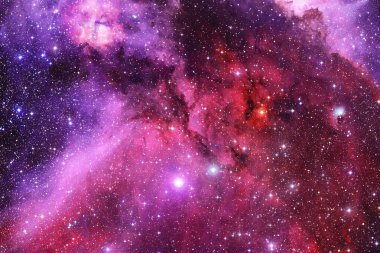 Dış uzayda yıldızları ve galaksileri olan sonsuz evren. Kozmos sanatı. Bu görüntünün elementleri NASA tarafından desteklenmektedir.