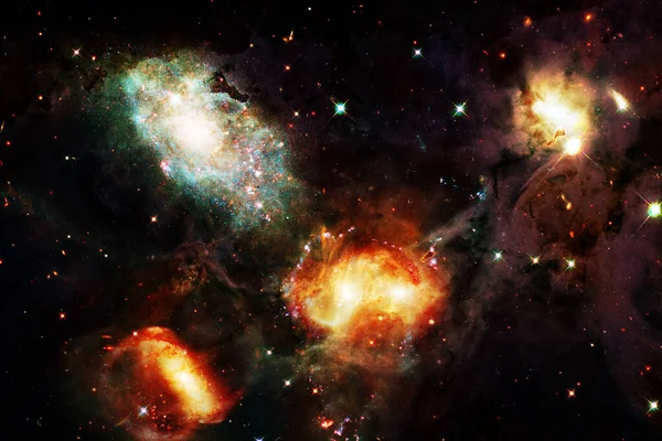 Endless Universe Stars Galaxies Outer Space Cosmos Art Elements Image — Stock Photo, Image