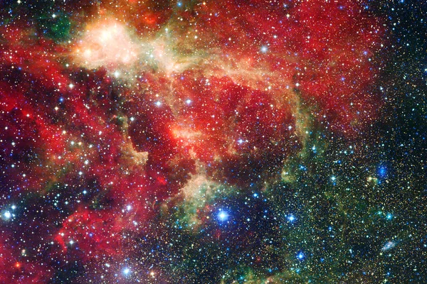 深空的星团 科幻小说艺术 美国航天局提供的这一图像的要素 — 图库照片