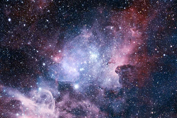 Hermosa Galaxia Algún Lugar Del Espacio Profundo Papel Pintado Cósmico —  Fotos de Stock