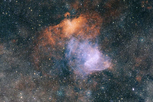 外层空间 宇宙景观 星云星云 美国航天局提供的这一图像的要素 — 图库照片