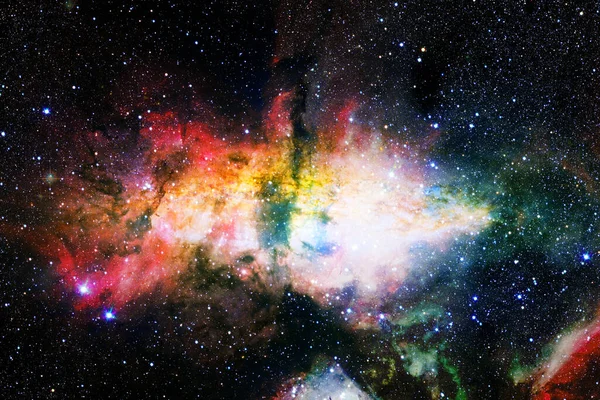Hermosa Galaxia Algún Lugar Del Espacio Profundo Papel Pintado Cósmico — Foto de Stock