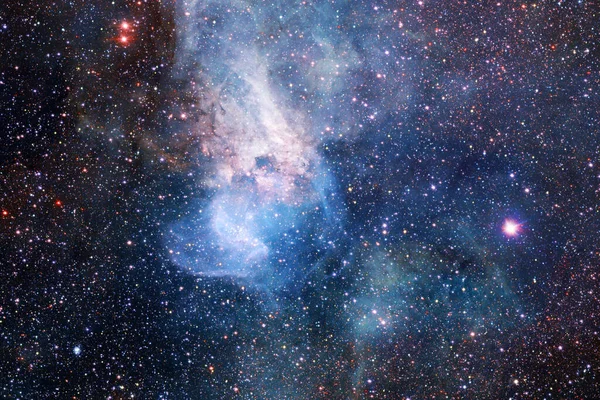 Stjärnornas Kluster Stjärnfält Nebulosa Delar Denna Bild Tillhandahålls Nasa — Stockfoto