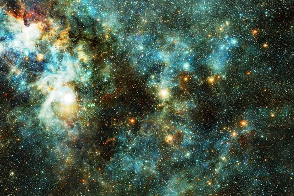 Nebulosa Stjärnhopar Rymden Science Fiction Konst Delar Denna Bild Tillhandahålls — Stockfoto