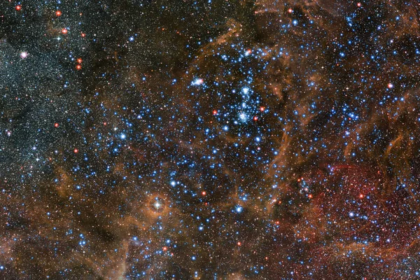 宇宙景观。星云星云。美国航天局提供的这一图像的要素 — 图库照片