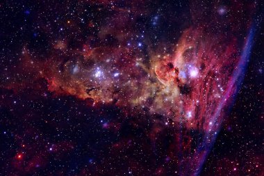 Sonsuz evrenin harikası. Bilim kurgu duvar kağıdı. Bu görüntünün elementleri NASA tarafından desteklenmektedir.