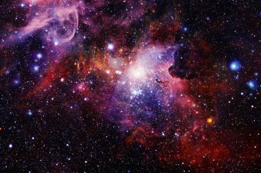 Sonsuz evrenin harikası. Bilim kurgu duvar kağıdı. Bu görüntünün elementleri NASA tarafından desteklenmektedir.