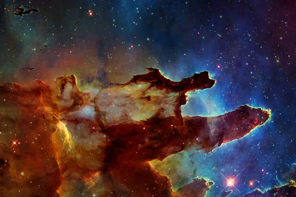 Yttre Rymden Science Fiction Kosmos Delar Denna Bild Tillhandahålls Nasa — Stockfoto