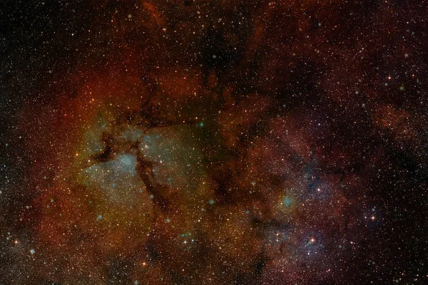 Yttre Rymdkonst Stjärnfält Fantastiska Nebulosor Delar Denna Bild Tillhandahålls Nasa — Stockfoto