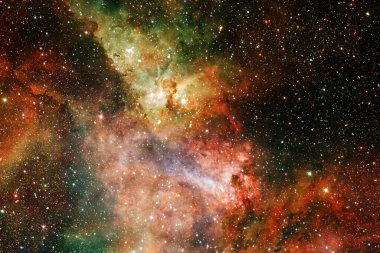 Sonsuz evrenin harikası. Bilim kurgu duvar kağıdı. Bu görüntünün elementleri NASA tarafından desteklenmektedir.