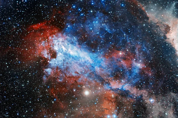 Gyönyörű Galaxis Valahol Űrben Kozmikus Tapéta Kép Elemeit Nasa Bocsátotta — Stock Fotó