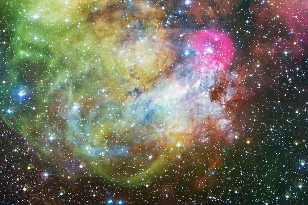 Universo Infinito Con Estrellas Galaxias Espacio Exterior Arte Del Cosmos —  Fotos de Stock