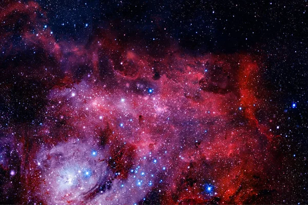 Belle Galaxie Quelque Part Dans Espace Lointain Papier Peint Cosmique — Photo