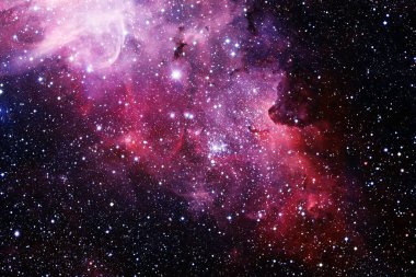 Derin uzay. Fevkalade bilim kurgu canlandırması. Bu görüntünün elementleri NASA tarafından desteklenmektedir.