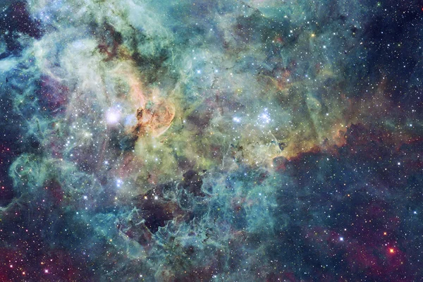 Universo Infinito Con Stelle Galassie Nello Spazio Arte Del Cosmo — Foto Stock