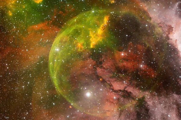Universo Infinito Con Estrellas Galaxias Espacio Exterior Arte Del Cosmos — Foto de Stock