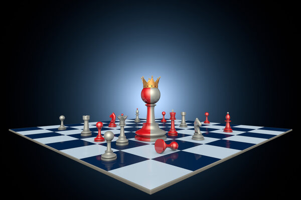 Успешная политическая карьера (шахматная метафора)
)