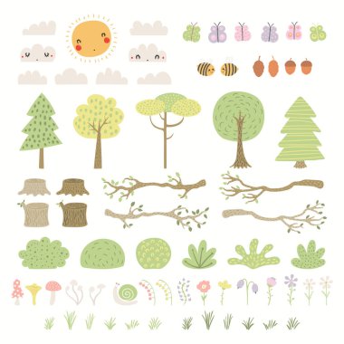 Ormanlık arazi dağılımı elementleri belirlendi, izole edildi