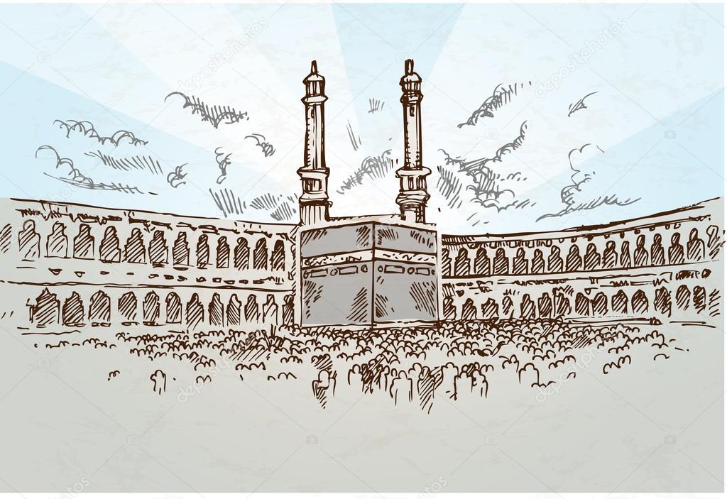 Featured image of post How To Draw A Kaaba How to draw pics of khana kaba