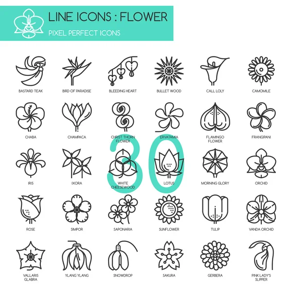 Lea thin line icons set Stock Vector Image by ©ratch0013 #127154986